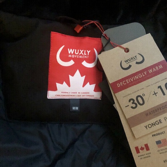 Wuxly Yonge Parka Sz-M Made in Canada - Picture 2 of 4